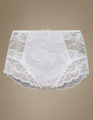 Light Control All Over Lace Brazilian Knickers
